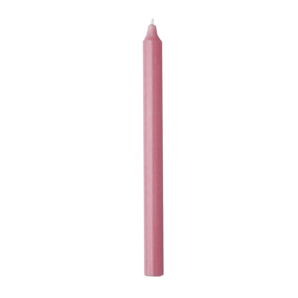 Vela decorativa - rosa - 29cm